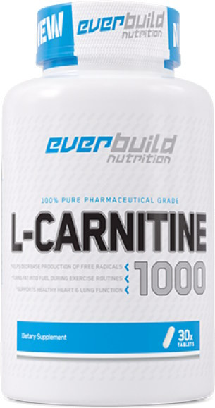 Сжигатель жира EverBuild Nutrition L-Carnitine 1000 mg 30 tab