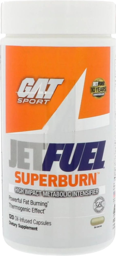 Сжигатель жира GAT JetFUEL Superburn 120 cap