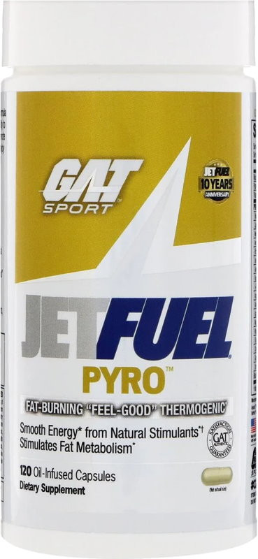Сжигатель жира GAT JetFUEL Pyro 120 cap