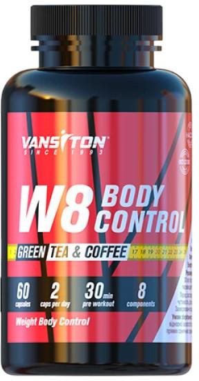 Спалювач жиру Vansiton W8 Body Control 60 cap