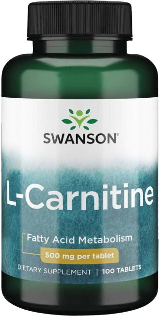 Спалювач жиру Swanson L-Carnitine 500 mg