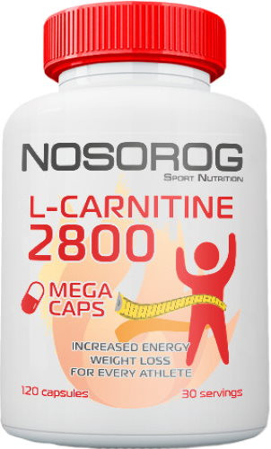 Спалювач жиру Nosorog L-Carnitine 2800 120 cap