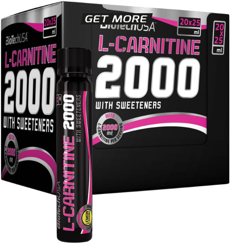 Спалювач жиру BioTech L-Carnitine 2000 Ampule