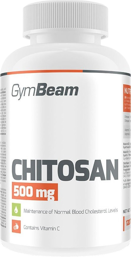 Спалювач жиру GymBeam Chitosan 500 mg 120 tab