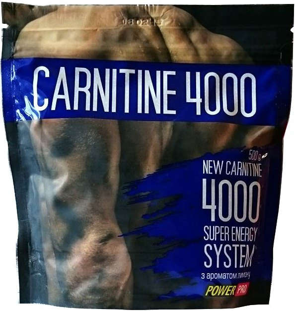 Спалювач жиру Power Pro Carnitine 4000 500 g