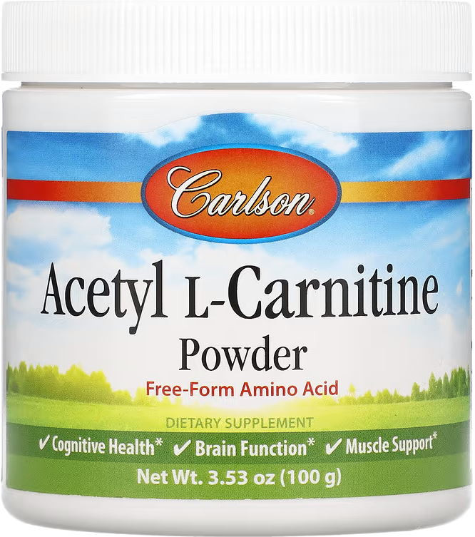 Спалювач жиру Carlson Labs Acetyl L-Carnitine 100 g