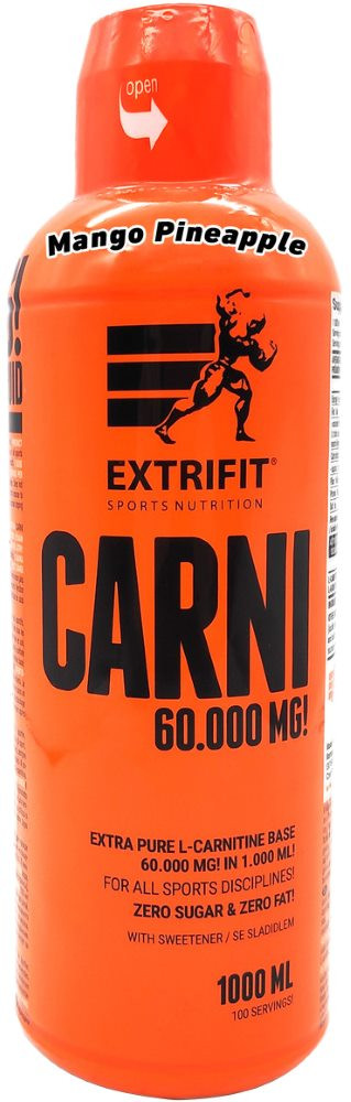 Спалювач жиру Extrifit Carni 60.000 mg 1000 ml