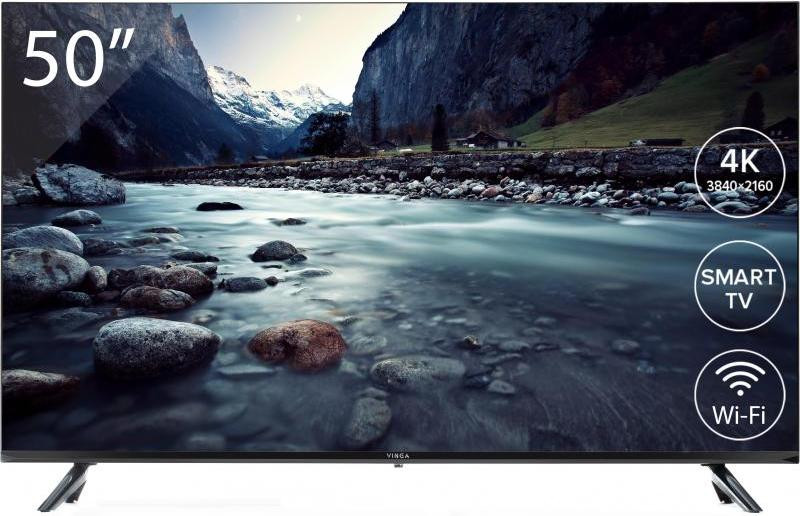 Телевизор Vinga S50UHD25B