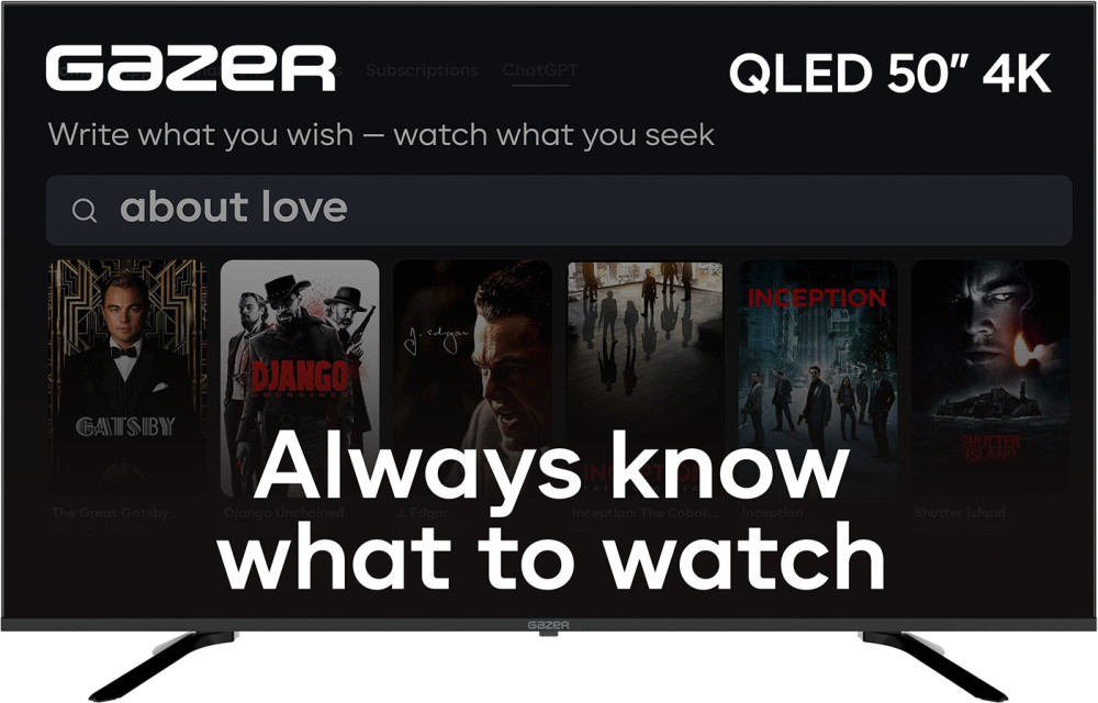 Телевізор Gazer TV50-UE2