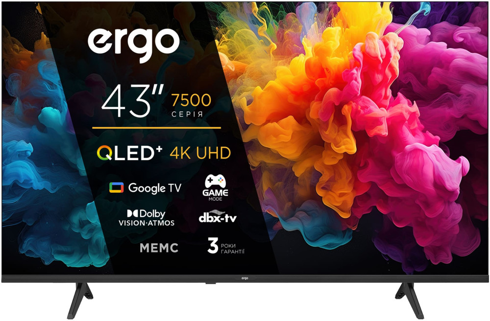 Телевізор Ergo 43JUQ7500