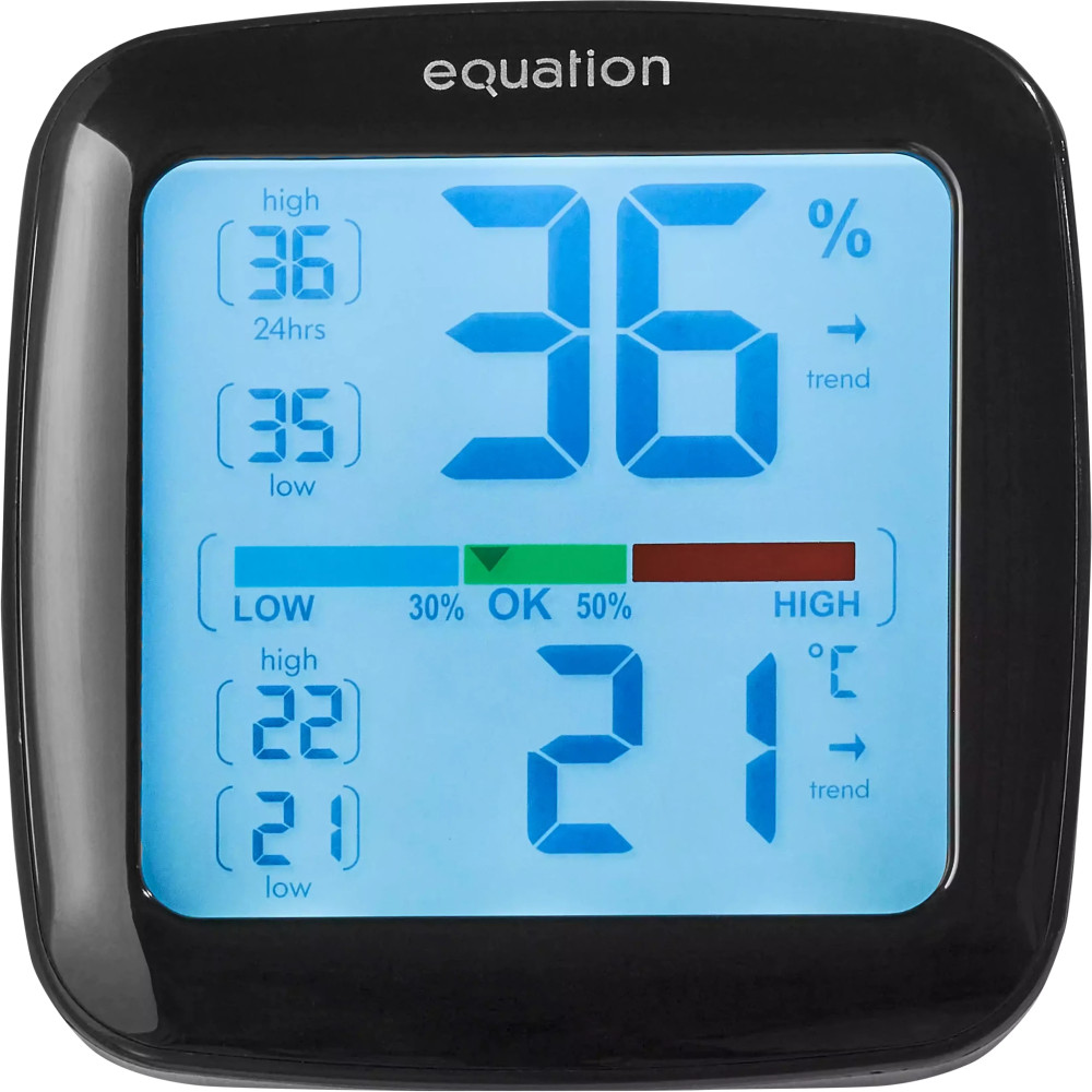 Термометр / барометр Equation EM742-BL