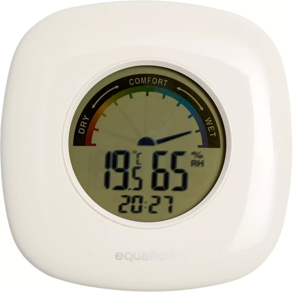 Термометр / барометр Equation EM727-W
