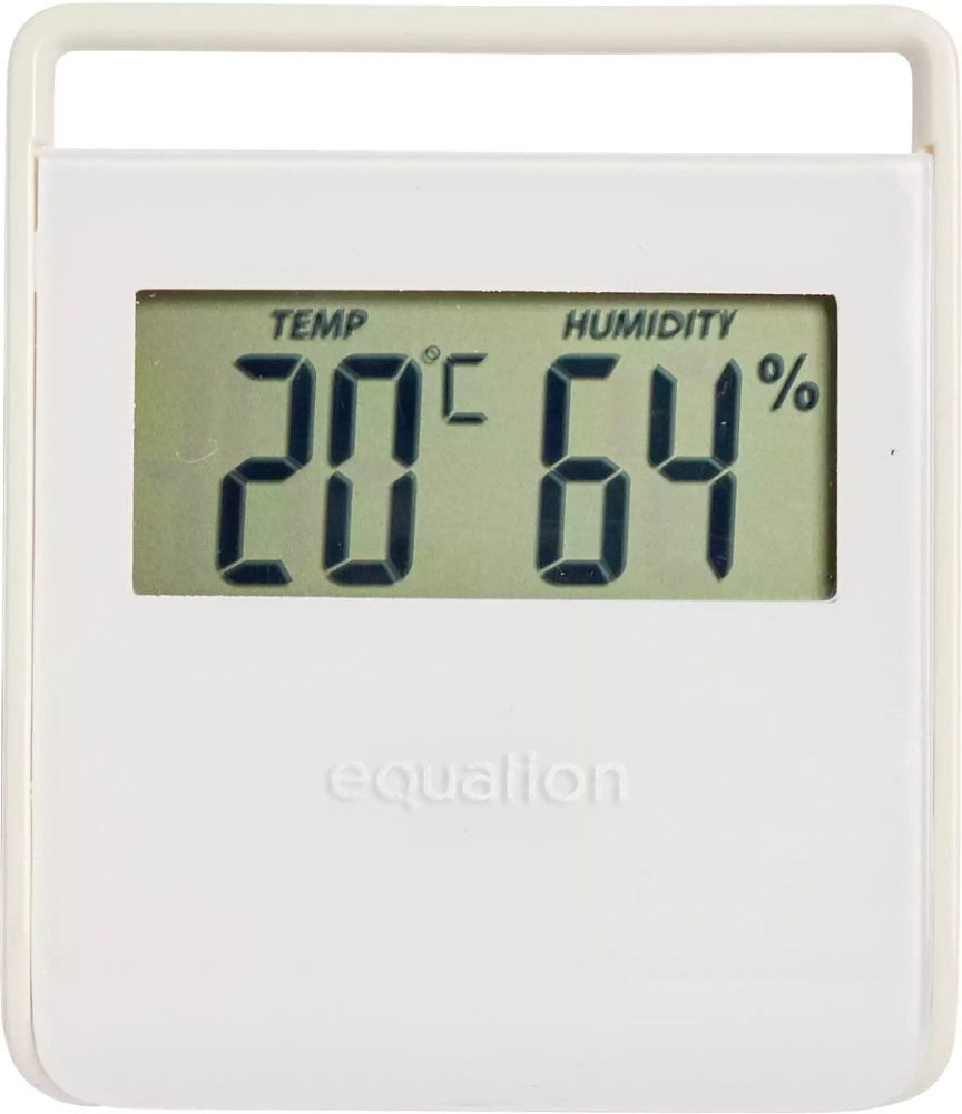 Термометр / барометр Equation EM233B-W