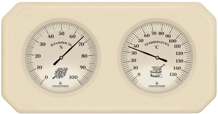 Термометр для сауны Steklopribor TGS-2