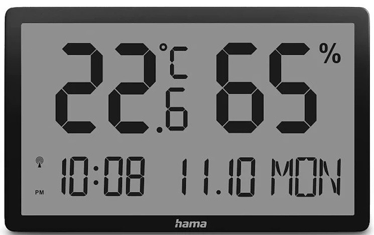 Термометр / барометр Hama Lombok