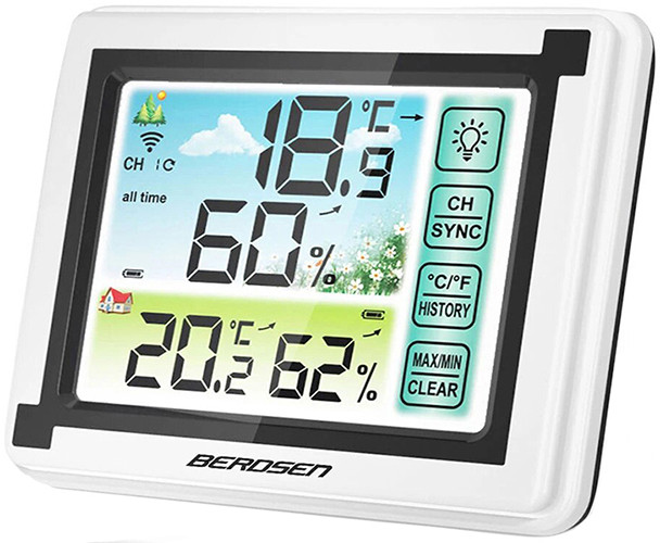 Термометр / барометр Berdsen BD-900