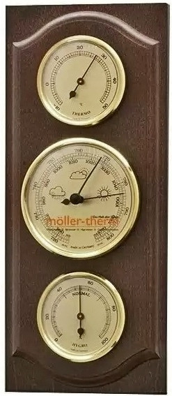 Термометр / барометр Moller 203050