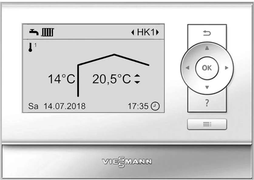 Терморегулятор Viessmann Vitotrol 200-E