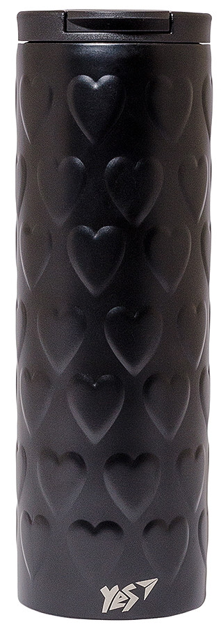 Термос Yes Black Heart 420 ml