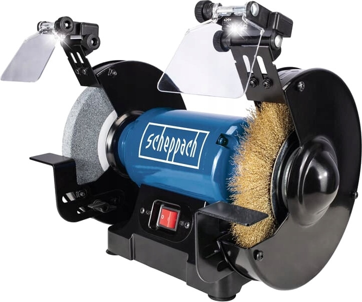 Точильно-полировальный станок Scheppach SM200LB 200 мм / 500 Вт 230 В Подсветка