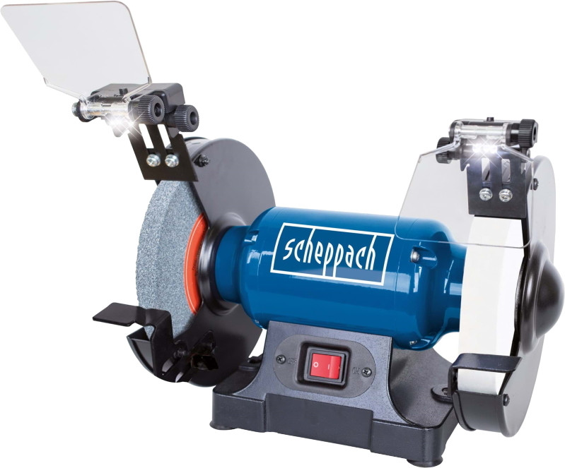 Точильный станок Scheppach SM200AL 200 мм / 500 Вт 230 В Подсветка