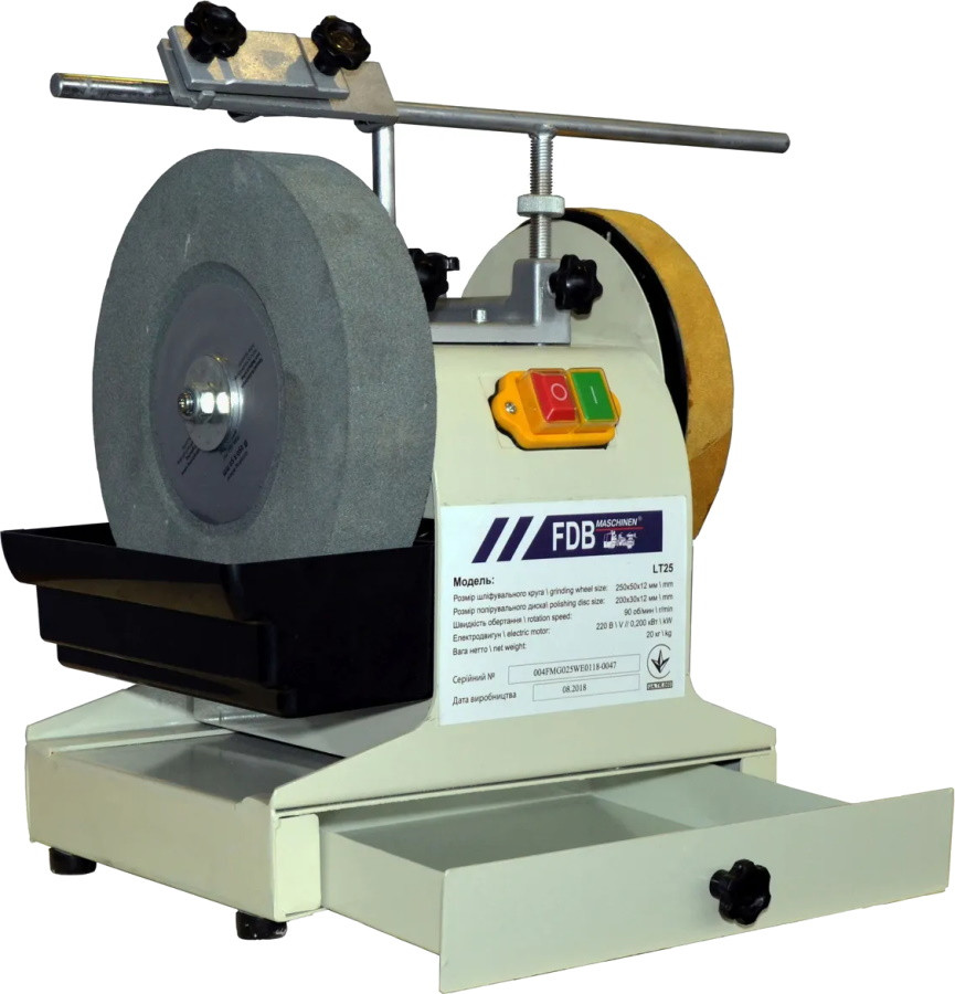 Точильно-полировальный станок FDB Maschinen LT 25 200 мм / Вт 230 В