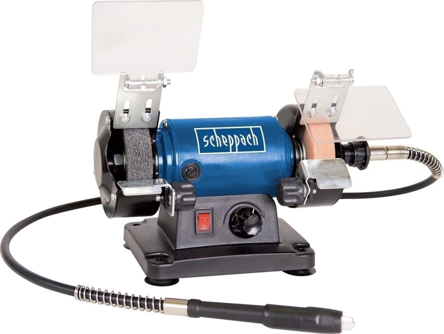 Точильно-полірувальний верстат Scheppach HG34 75 мм / 120 Вт 230 В