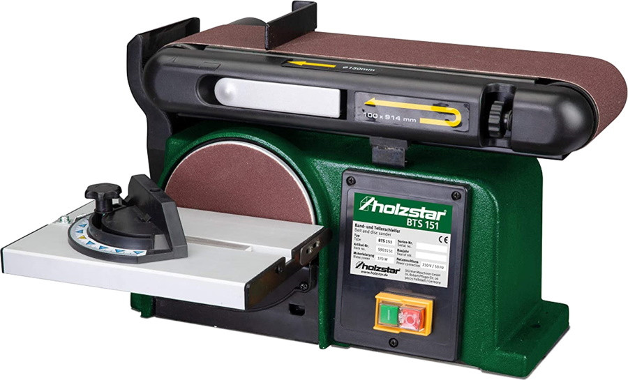 Шліфувальний верстат Holzstar BTS 151 150 мм / 370 Вт 230 В