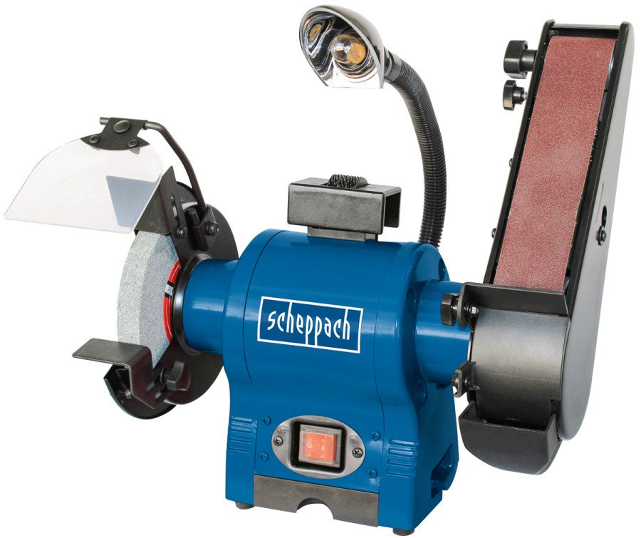Точильно-шлифовальный станок Scheppach BGS 700 150 мм / 250 Вт 230 В Подсветка