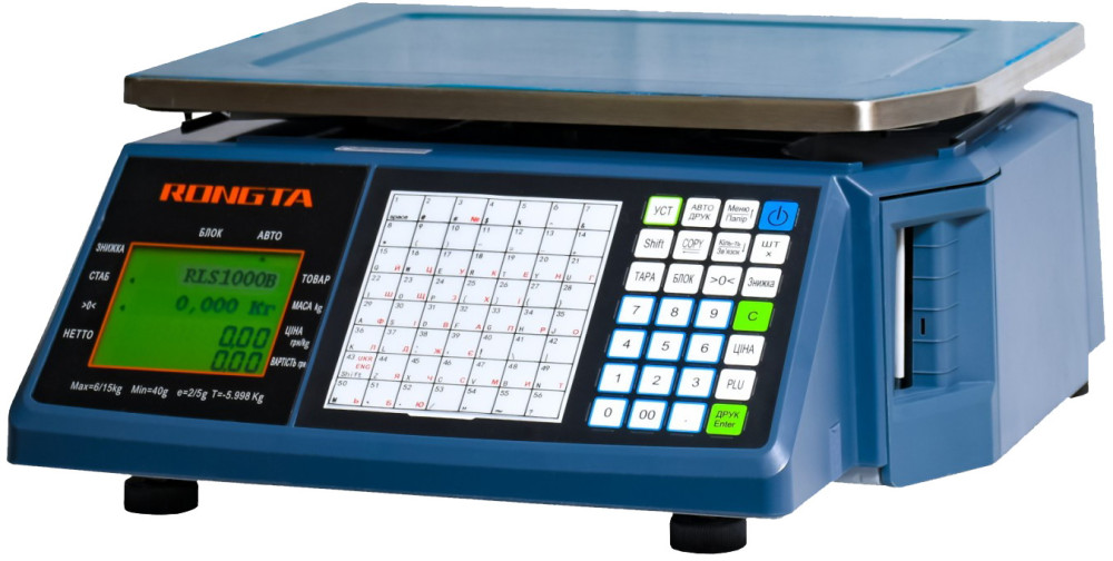 Торговые весы Rongta RLS 1000B