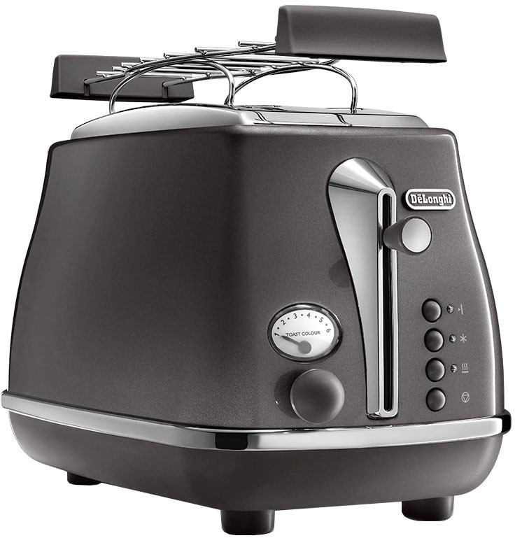 Тостер DeLonghi Icona Metallics CTOT 2103.GY