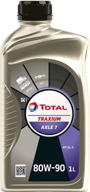 Трансмиссионное масло Total Traxium Axle 7 80W-90 1L