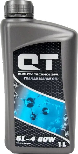 Трансмиссионное масло QT-Oil Trans GL-4 80W 1L