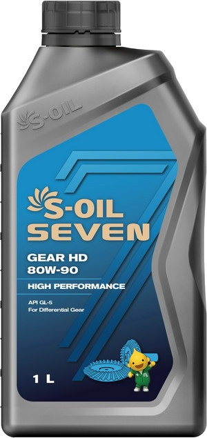 Трансмісійне мастило S-Oil Seven Gear HD 80W-90 1L