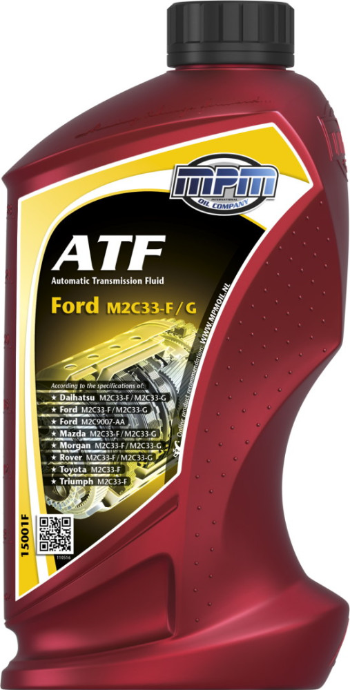 Трансмиссионное масло MPM ATF Ford