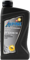 Трансмісійне мастило Alpine ATF Dexron III