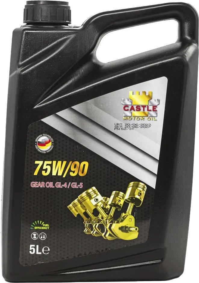 Трансмиссионное масло Castle 75W-90 GL-4/GL-5
