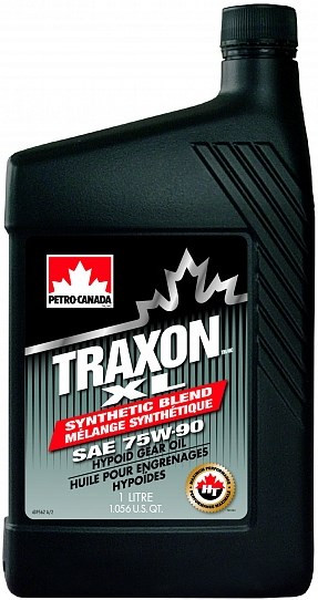 Трансмиссионное масло Petro-Canada Traxon XL Synthetic Blend 75W-90