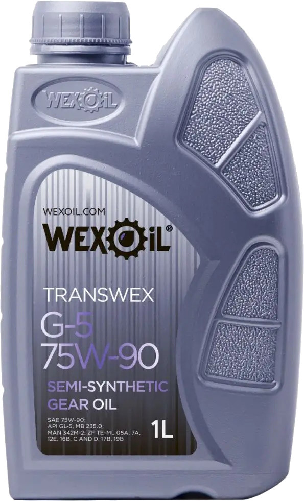 Трансмиссионное масло Wexoil Transwex G-5 75W-90 1L