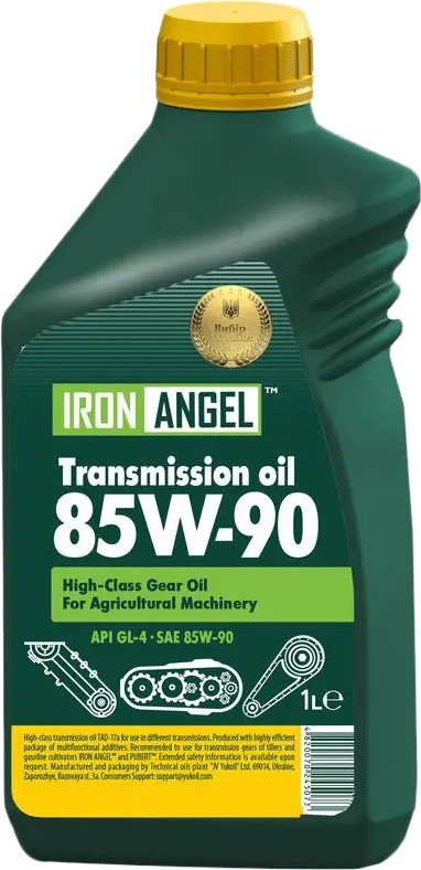 Трансмиссионное масло Iron Angel Transmission Oil 85W-90 GL-4 1L