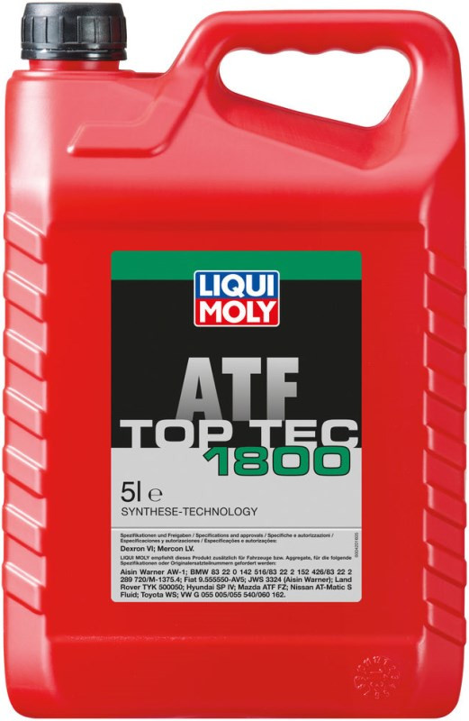 Трансмиссионное масло Liqui Moly Top Tec ATF 1800