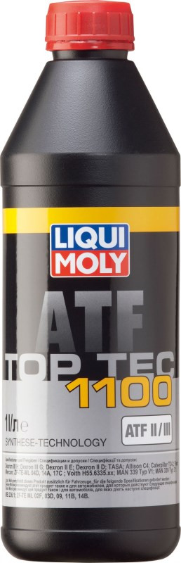 Трансмиссионное масло Liqui Moly Top Tec ATF 1100