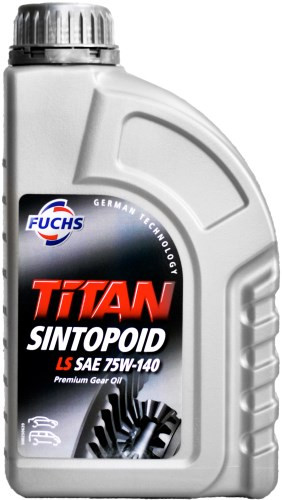Трансмиссионное масло Fuchs Titan Sintopoid LS 75W-140 1L