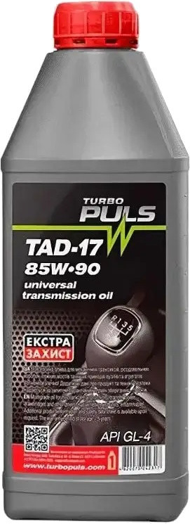 Трансмиссионное масло Turbo Puls TAD-17 85W-90 API