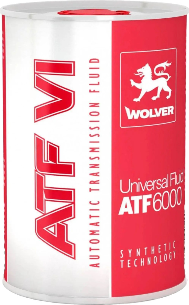 Трансмиссионное масло Wolver Super Fluid ATF 6000 1L