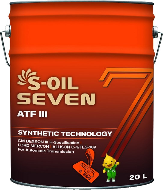 Трансмісійне мастило S-Oil Seven ATF III