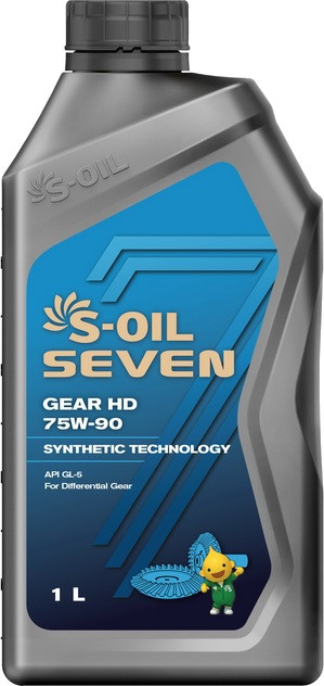 Трансмісійне мастило S-Oil Seven Gear HD 75W-90