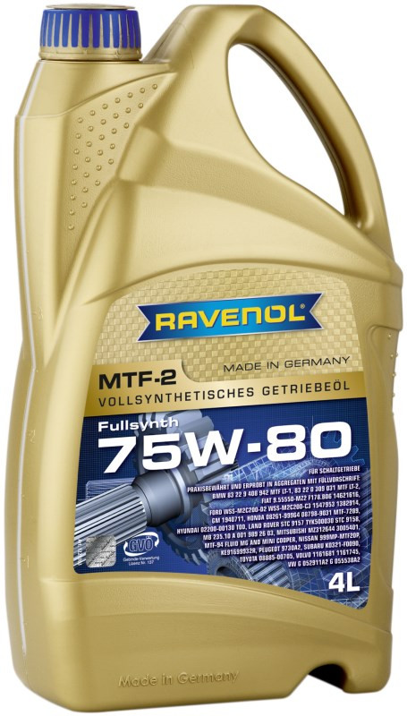 Трансмісійне мастило Ravenol MTF-2 75W-80