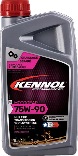 Трансмиссионное масло Kennol Motogear 75W-90 1L