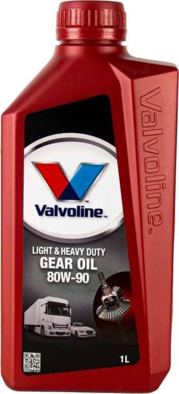 Трансмиссионное масло Valvoline Light & Heavy Duty Gear Oil 80W-90 1L